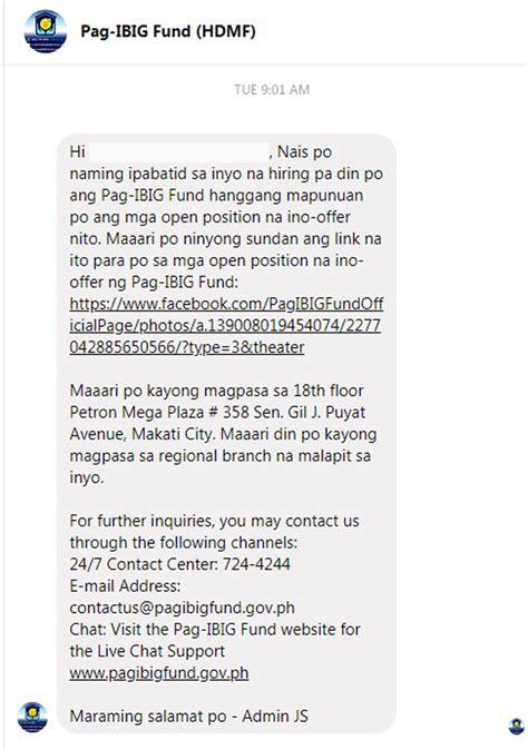 pagibig vacancy|Pag Ibig Work, Jobs .
